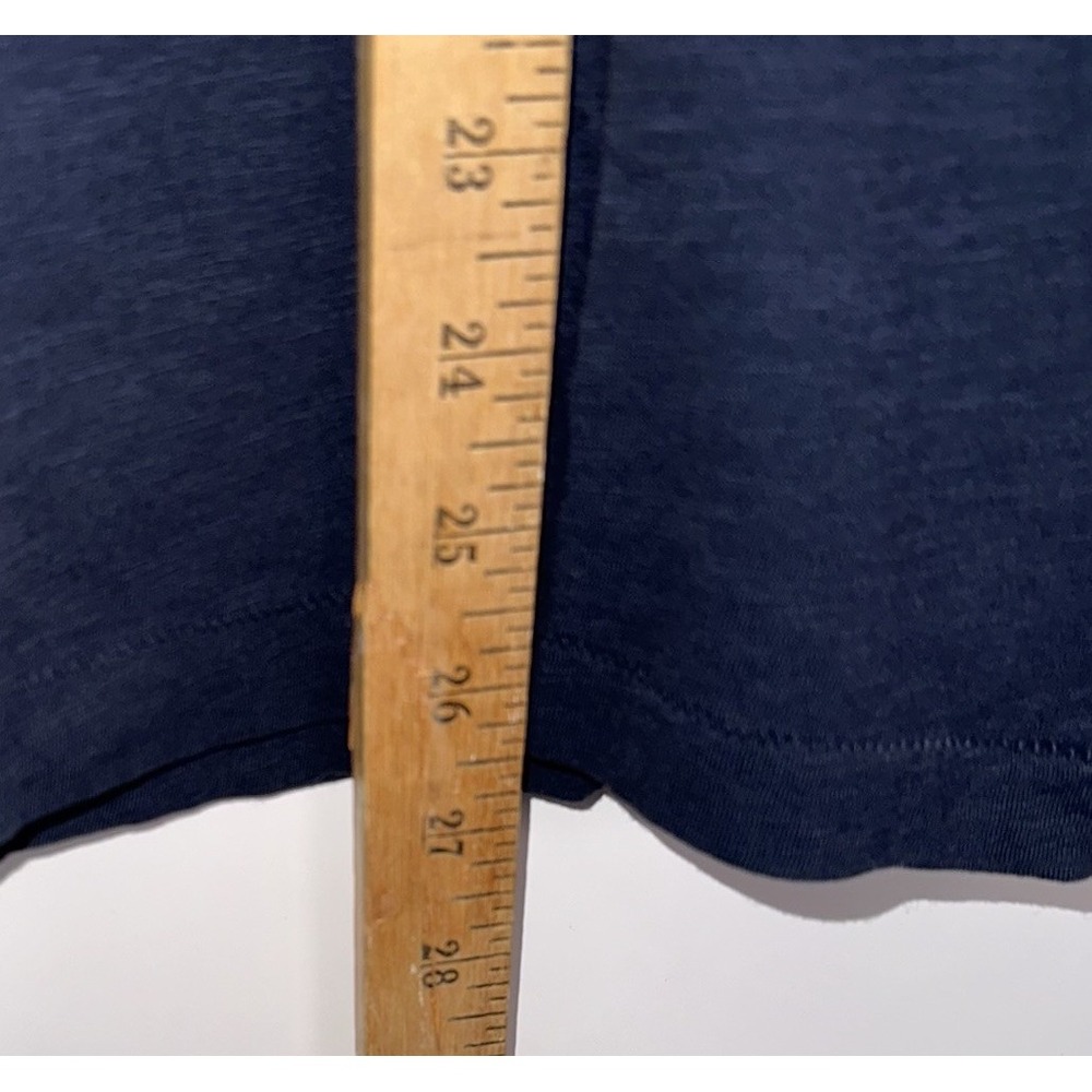 New Todd Snyder Shirt Mens Small Navy Blue Slub Pocket Tee Homespun USA Made - Picture 4 of 7